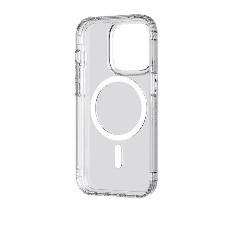Tech21 Evo Clear Hülle für iPhone 14 Pro MagSafe Kratzfeste Stoßdämpfend - Bild 3 von 4