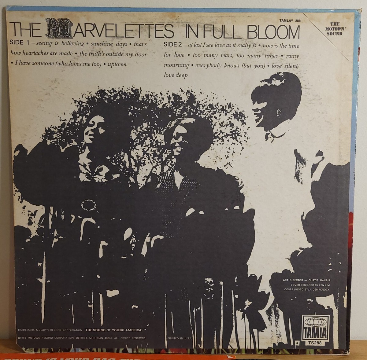 英LP Marvelettes In Full Bloom STML11145 TAMLA MOTOWN /00260 The Marvelettes In Full Bloom 1969 Tamla Records w Inner