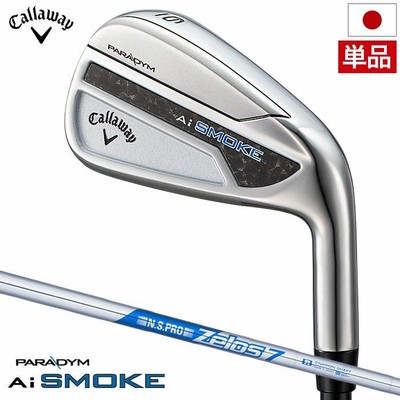 Callaway PARADYM Ai SMOKE Irons Single (#5,AW,GW,SW) Men's Right