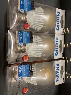 3 x PHILIPS MYAMBIANCE E27 DIMMBAR WARMWEISS 7W 32W 350 lm