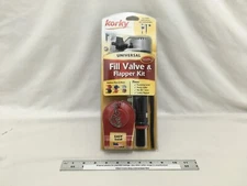 (1) NEW Korky Universal Fill Valve & Flapper Kit - 818MP - SEALED - Made in USA!