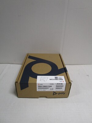 Poly Edge E320 IP Desk Phone 2200-87000-025 NEW SEE PHOTOS SHIPS FREE!