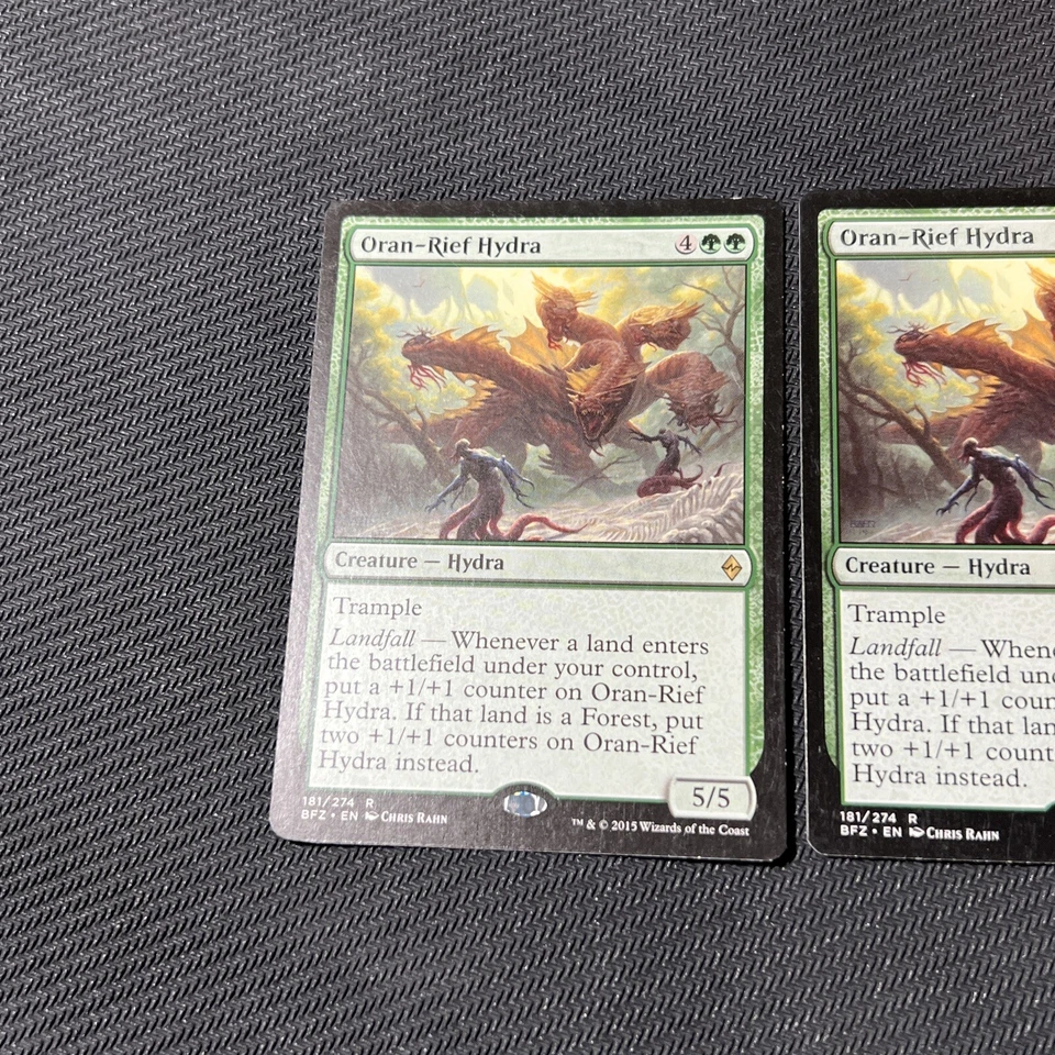 Oran-Rief Hydra Magic The Gathering Mtg Rare Battle for Zendikar Card 2 - Image 2 of 4