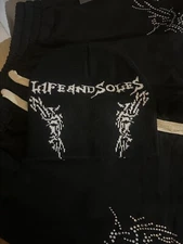 Opium Style Tribal Designed Beanie Skully Jaquard Style Gothic Y2K Rare