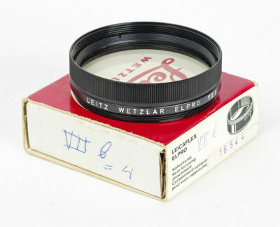 Leica Leitz Wetzlar Close Up Elpro VIIb E54 54mm Boxed 