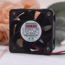 MECHATRONICS MD4028M12B 4028 DC12V 0.14A 4CM 2-Wire Silent Cooling Fan