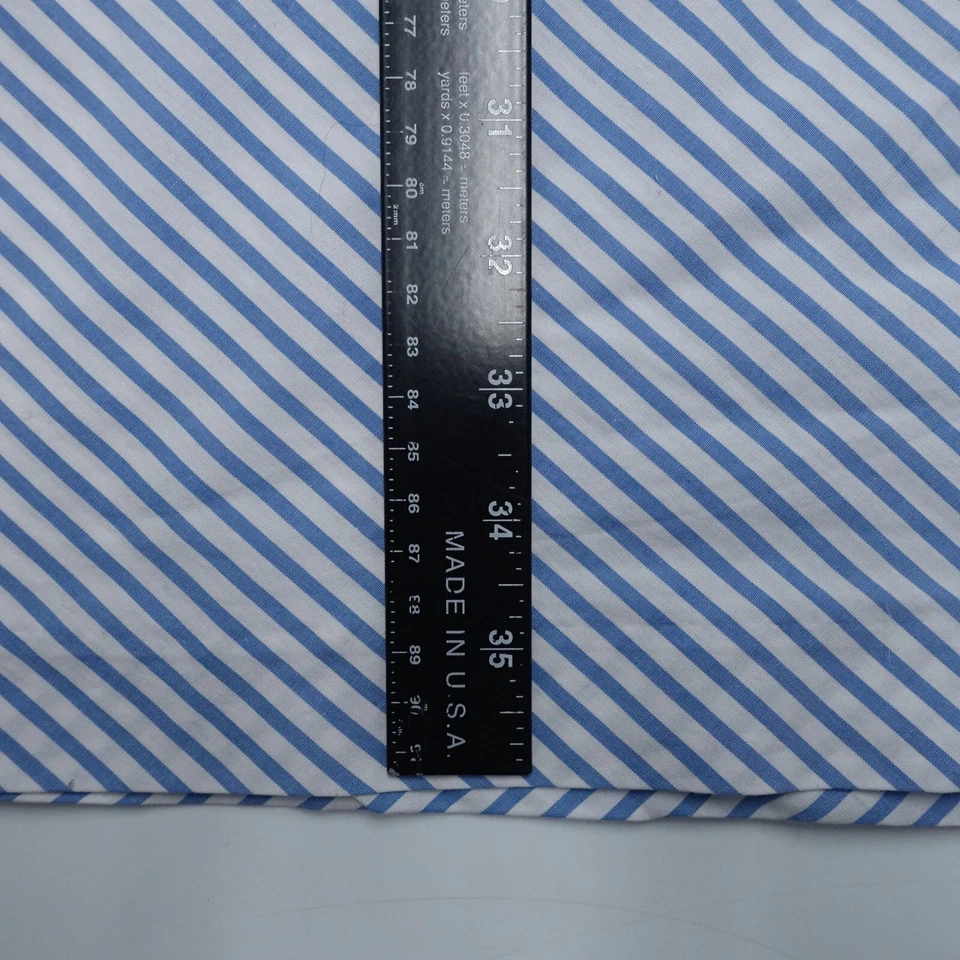 Vestido Banana Republic de un hombro para mujer 4 azul a rayas diagonales algodón liend Foto 2 de 4