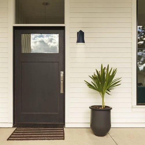 Designers Fountain D326M-11EW Cedar Mist 12" Tall Outdoor Wall - Black - Picture 2 of 5