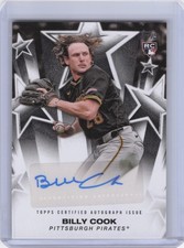 2025 Topps #BSA-COOK Billy Cook Baseball Stars Autographs Series One