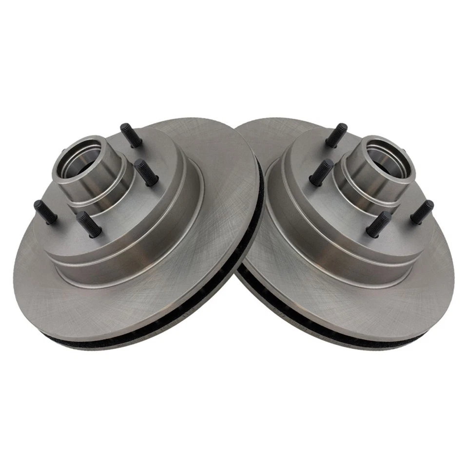 Kit de pastillas de freno y rotor semimetálico para Oldsmobile Custom Cruiser 1991-1992 Foto 2 de 4