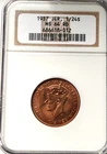 Jersey 1937 1/24 Shilling NGC MS64 Uncirculated Finest Known Top Pop George VI