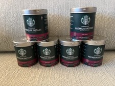 Starbucks Coffee Cans / Tins - Empty - For Storage and Crafts - Lot Of 6 Tins
