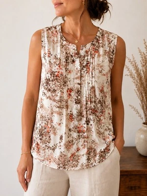 Chemisier Massimo Dutti 100 % soie – T38 – Neuf - Photo 1/4