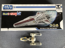 2 Bausätze - 1x Revell  Easy Kit Nr. 06664 Star Wars Republic Star Destroyer