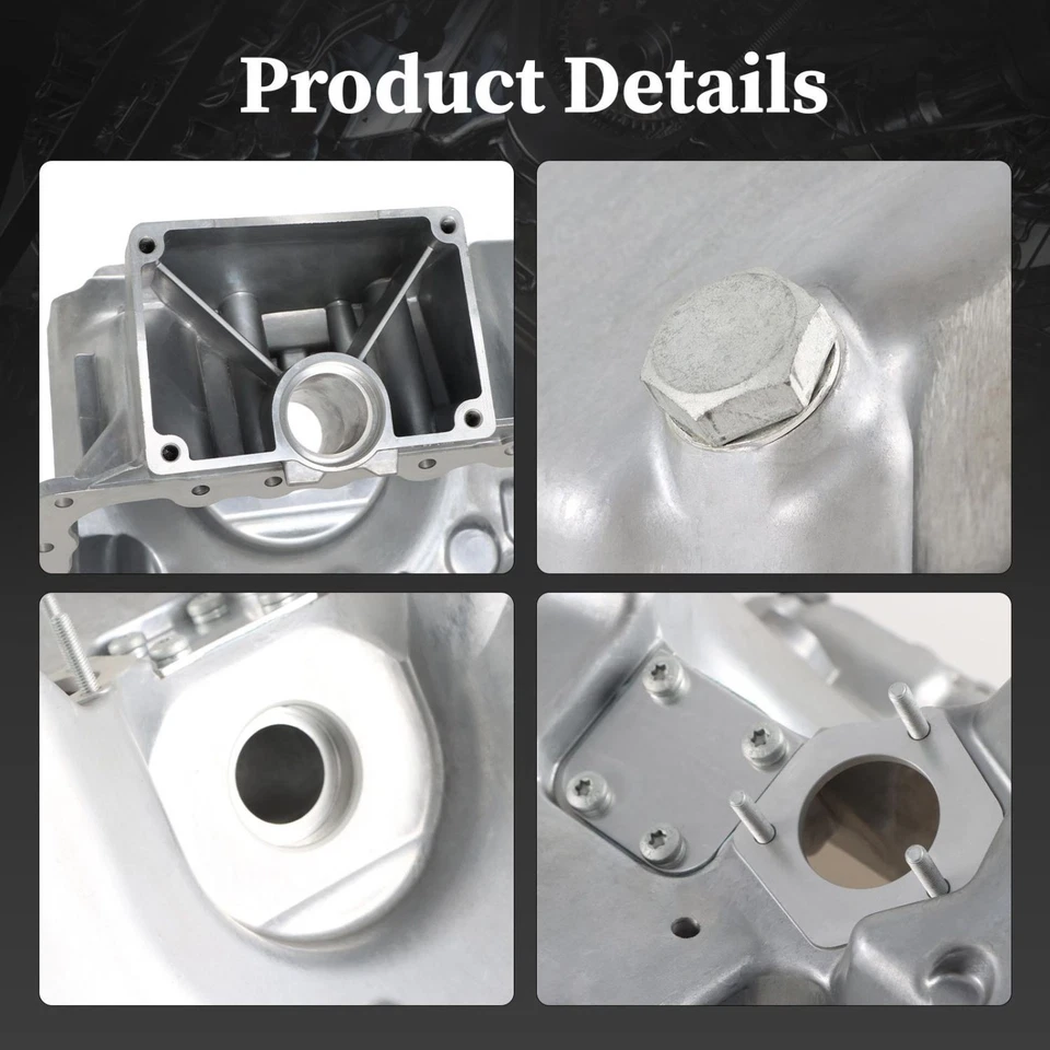 Pan de aceite de motor de aluminio para BMW 428i xDrive Gran Coupé F32 2015-2016 Foto 3 de 4