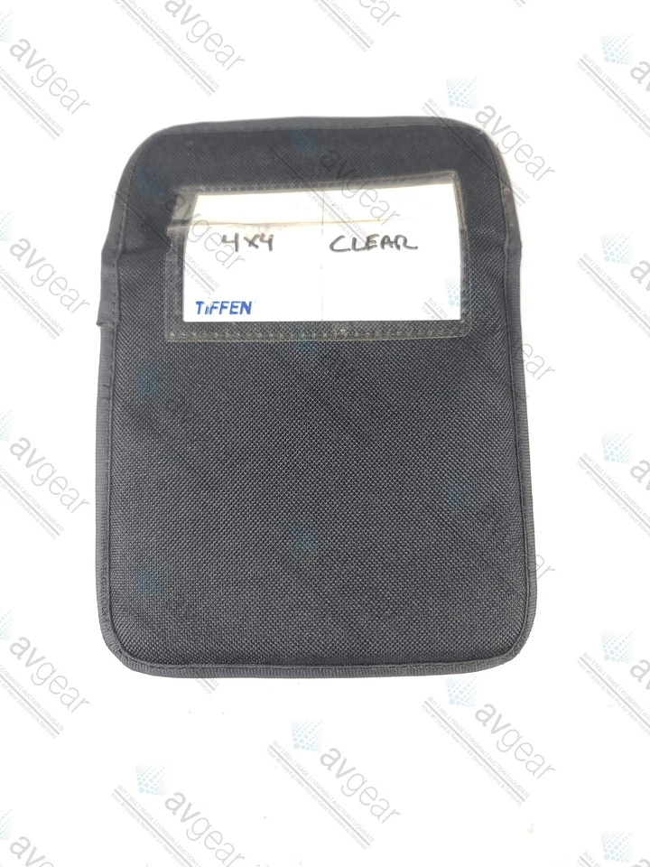 Tiffen 4"x4" Square Clear Filter in Tiffen Soft Pouch(C2029-1021) - Image 4 of 4