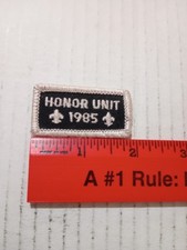Vintage 1985 Honor Unit Boy Scouts BSA Patch 1"x2"