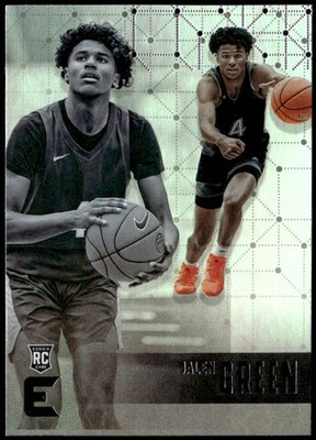 2021 Panini Chronicles Draft Picks #104 Jalen Green Essentials Rookie E1
