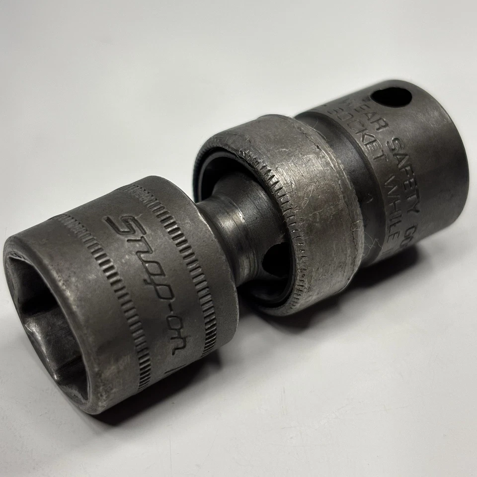 Snap On IPFM16B 3/8 Dr 6Pt Metric 16mm Flank Dr Shallow Swivel Impact Socket USA - Image 4 of 4