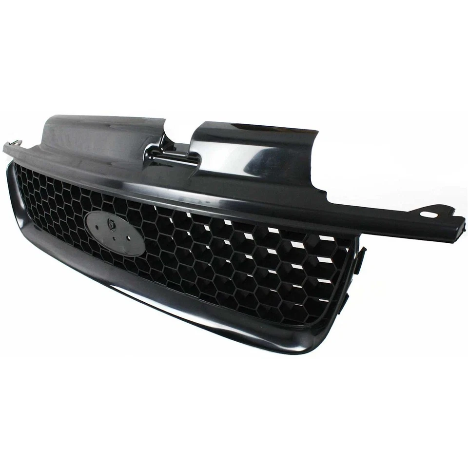Fits 2001-2004 Ford Escape XLS Sport New Front Grille Assembly Black FO1200389 - Image 3 of 4