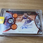 Topps 2025-26 Topps Three Veteran 3 Patch Autos Ryan Dunn V3A-RD Red /5