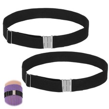 LIQWEI2Pcs Garter Belt, Women's Thigh Plus Size Large, Black