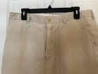 Men's Polo Ralph Lauren Light Tan Linen & Silk Flat Front Pants 35W & 30L — photo 7
