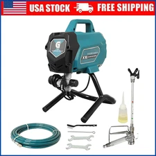 Stand Airless Paint Sprayer 750W 3300PSI Electric Airless Sprayer Handheld Spray