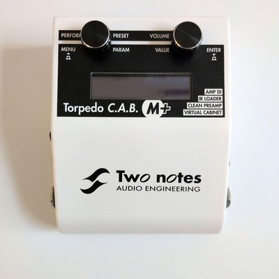 Tow notes Torpedo C.A.B M+ Cab Simulator Excellent Condition