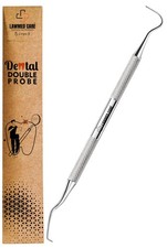 Plaque and Tartar Remover Stainless Steel Dental Tool Set - Dental Pick, Toot...