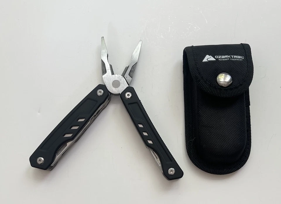 Multiherramienta Ozark Trail 15 funciones con funda de nailon, negra, ¡¡envío rápido!!! Foto 4 de 4