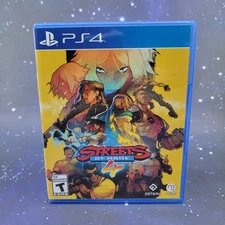 Streets of Rage 4 (Sony PlayStation 4) PS4 Video Game w/ Manual C