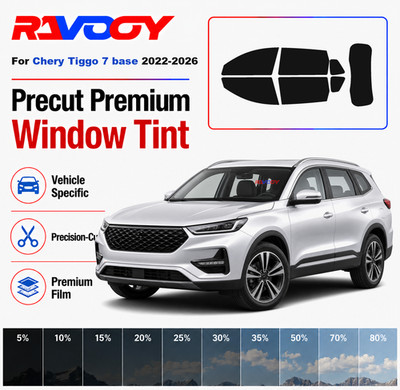 Pre Cut Car Window Tint For Chery Tiggo 7 base 2022-2026 Nano-Ceramic Film