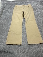 Vintage Tommy Hilfiger Cotton/Spandex Snap Fly Tan Pants Size 12
