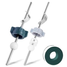 2 Pack Lavatory Pop Up Center Piece Assembly,Pop Up Drain Repair Kit,Fits Mos...