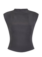 BRAND NEW & TAGGED ODD MUSE THE ULTIMATE MUSE SLEEVELESS TOP IN BLACK UK 12 (L)