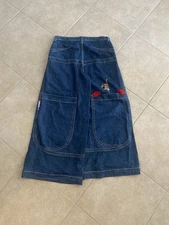 2000's Jnco Kangaroo Ultra Wide Leg Jeans (34x32)