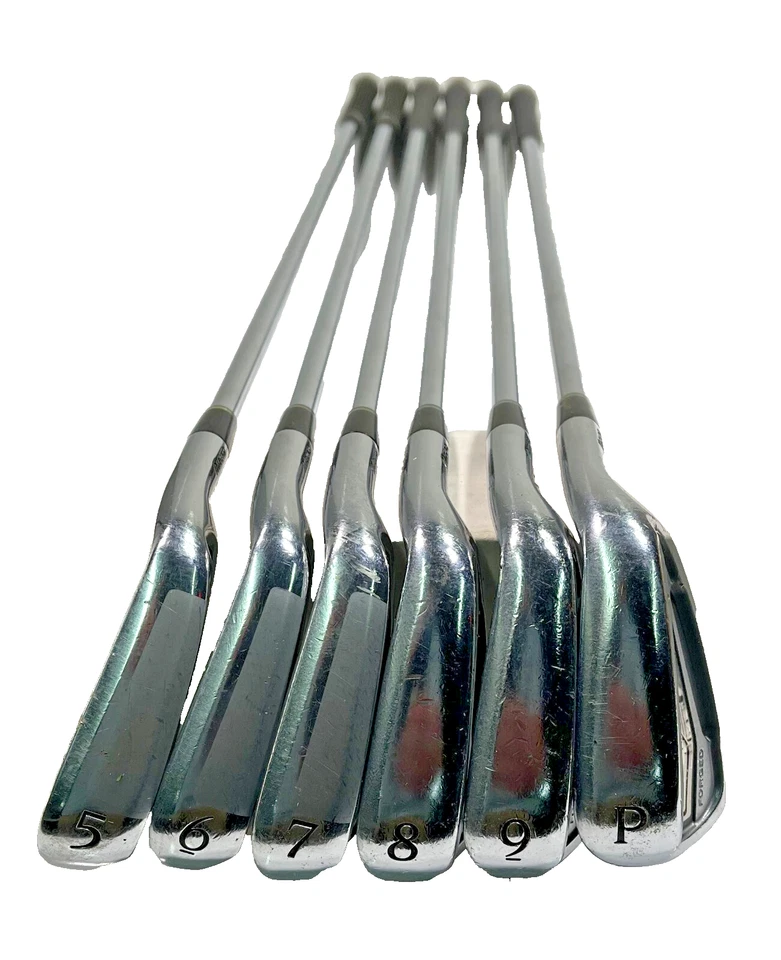 Juego de ejes de hierro Mizuno JPX E600 5-9 y P Wedge NS Pro acero R-Flex diestro Foto 2 de 4