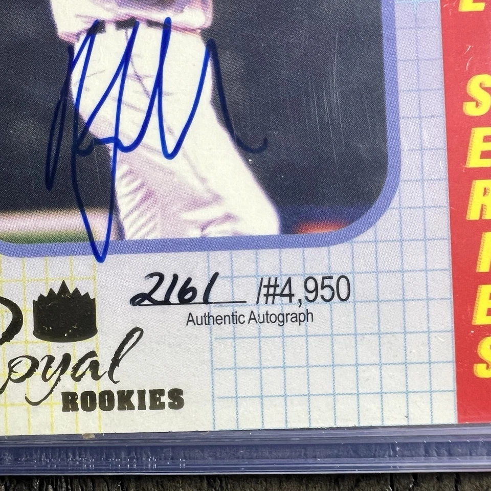 Rikki Johnston 2000 Royal Rookies Signature Series Card #31 Autographs /4950 RC - Image 3 of 4