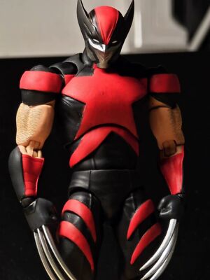 Painted 1/12 Ultimate Wolverine Logan Head Sculpt Fit 6'' ML