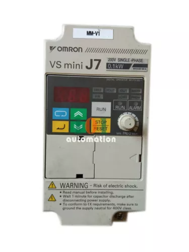 1PCS USED FOR OMRON Frequency converter CIMR-J7AZB0P1 (90days Warranty)