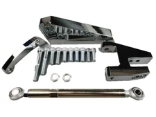 Billet Aluminum Alternator Bracket for SBC Chevy Short Water Pump SWP Drive Side