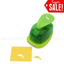5/8"inch Dolphin 3 Shape Paper Craft Lever Punch For Scrapbooking Cards Art New