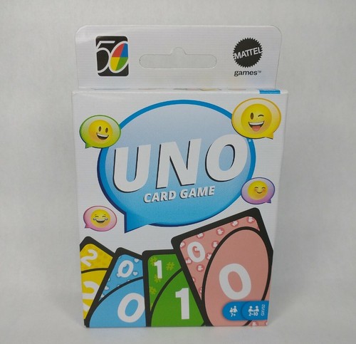 Mattel UNO Retro Classic Version Family Card Game #5 of 5 in Series 2010's - Picture 1 of 6