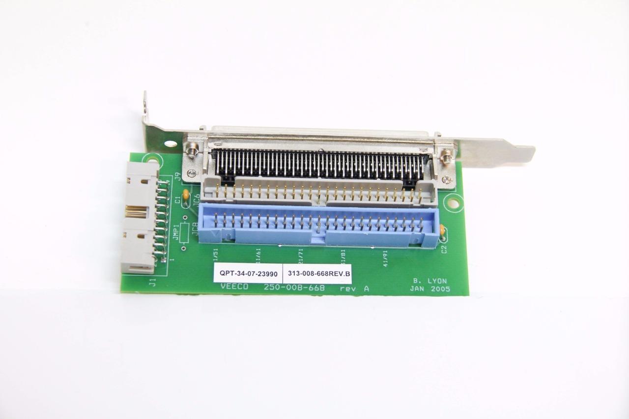 Veeco QPT-250-008-668 Rev. A 313-008-668 Rev B Connection  PC Board PCB (4220)