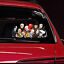 miniature 2  - Halloween Horror Scary Peeking Funny Novelty Car Bumper Window Sticker Decal