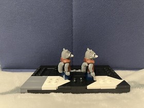 Lego Marvel Super Heroes Minifigure Rocket Raccoon 76079 Guardians Galaxy! (2X)