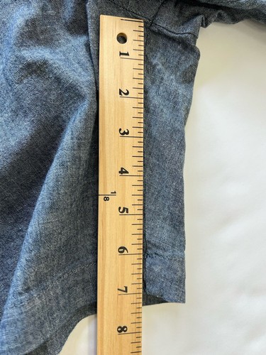 NWT Gap Boys Chambray Shorts Youth Size XXL (14-16) Washwell - Picture 8 of 9