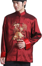 Chinese Clothing Tang Suit - Traditional China Costume Martial Arts Tangzhuang
