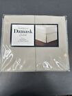 Charter Club Damask Solid 550 Thread Count Full Bedskirt White New